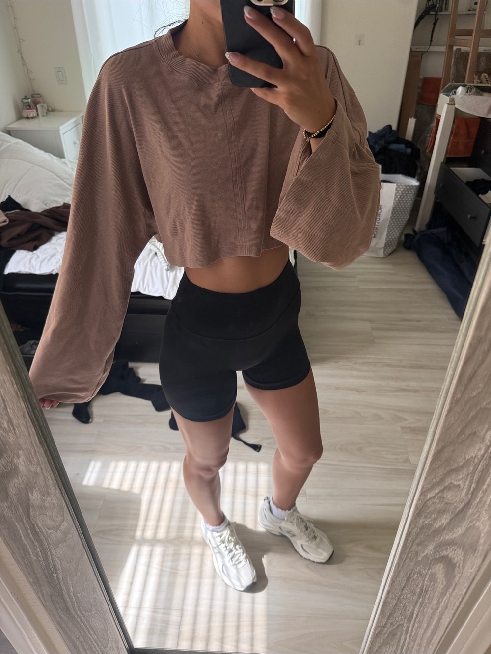 lululemon athletica Black High-Rise Bike Shorts